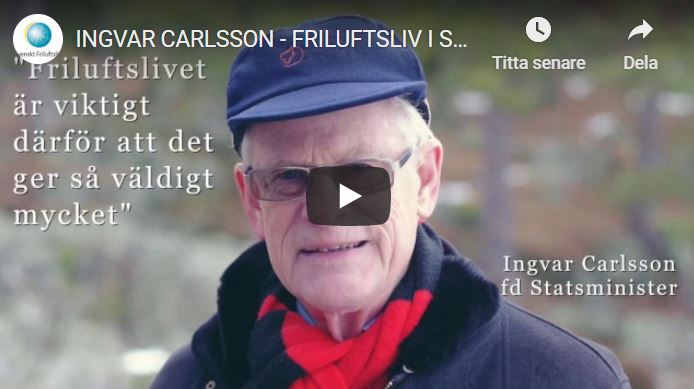 Film från Svenskt Friluftsliv med Ingvar Carlsson
