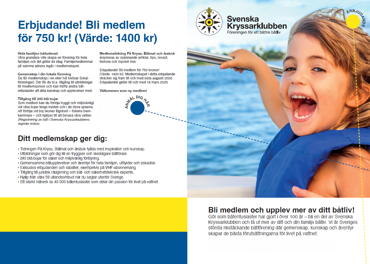 Medlemserbjudande på medlemskap