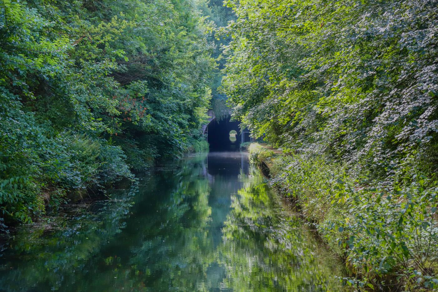 Norra Frankrike, tunnel i grönska