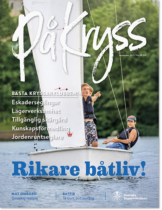 På Kryss september  2025 omslag