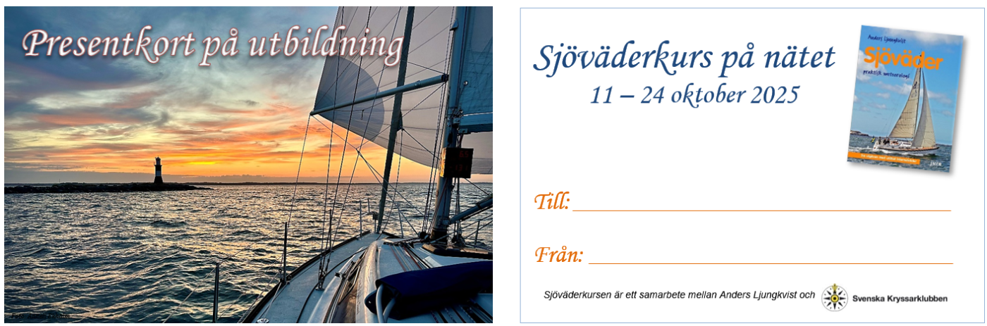 Presentkort Sjöväderkurs 2025