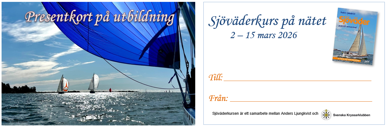 Presentkort Sjöväderkurs 2026