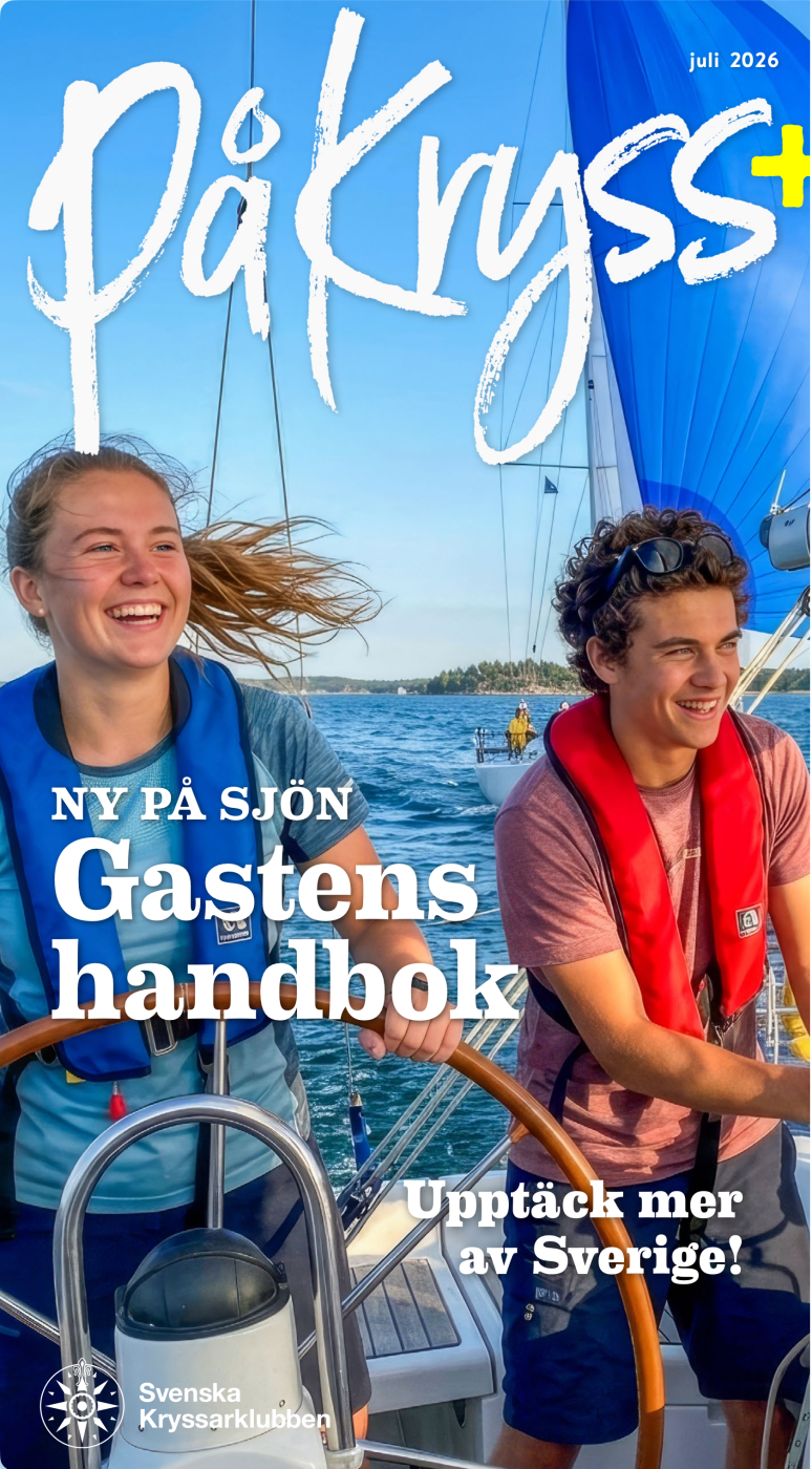 på Kryss+ juli 2026