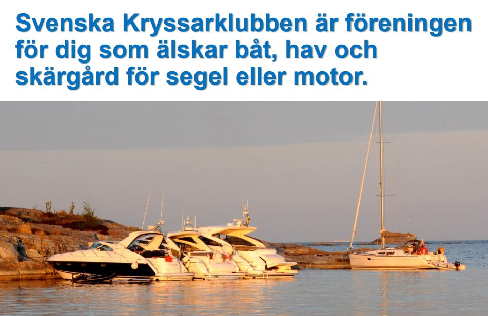 Bildspel om Svenska Kryssarklubben