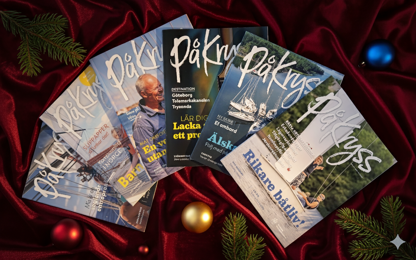 Tidningen På Kryss på sammetstyg