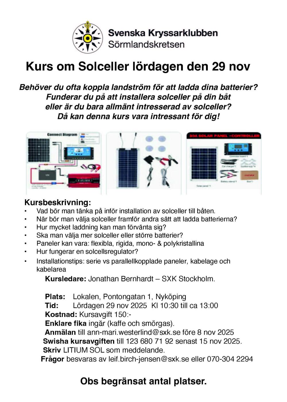 solcellskurs