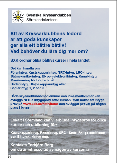 Höstens utbildning